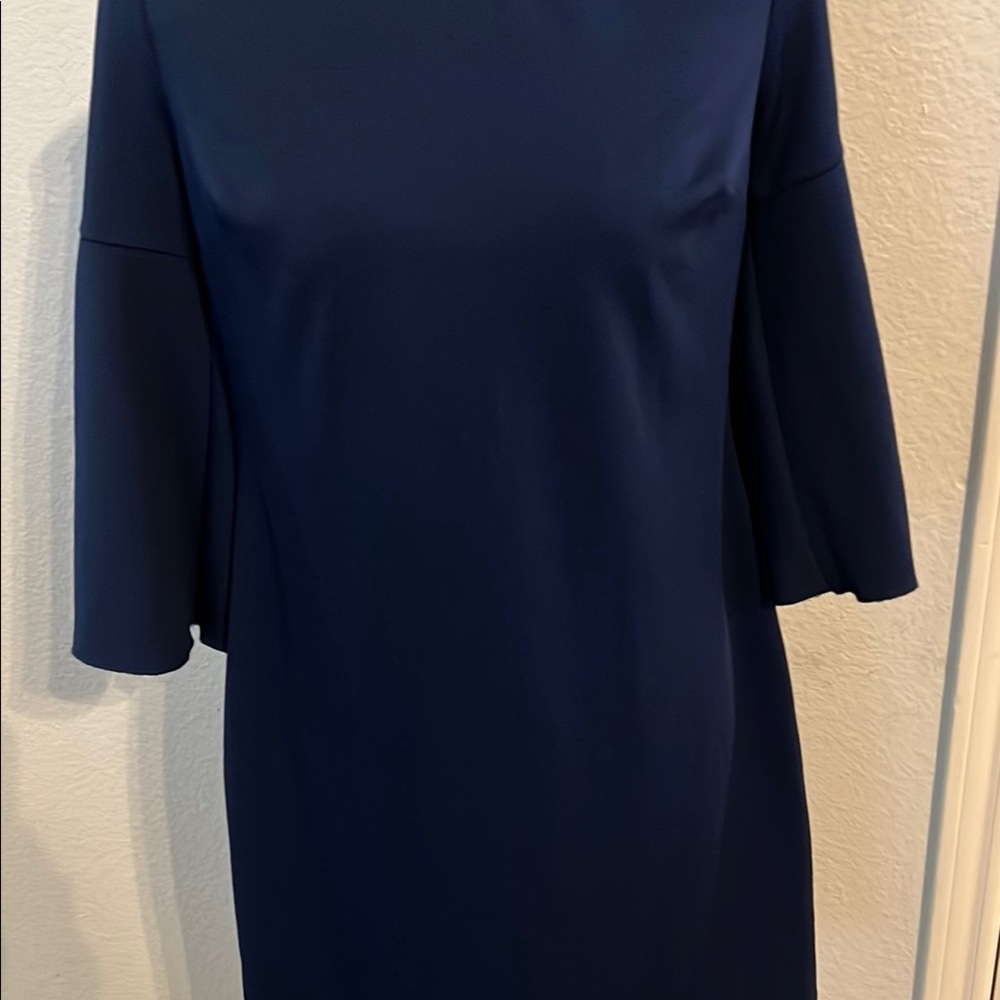Trina Turk Elegant Navy Blue Dress. NWT. Sz 10 - Picture 3 of 6